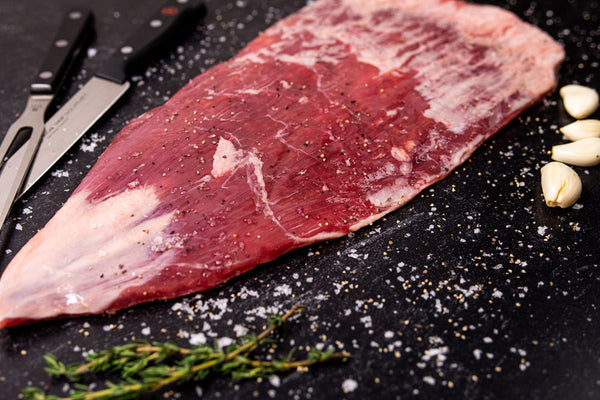 BetterFed Beef Certified ONYA® beef flank steak for sale online and shipped to your door. Shop online for this great steak. 