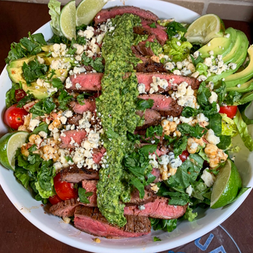 Grilled Flank Steak Salad