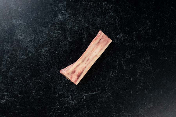 BetterFed Beef Certified ONYA® beef bone marrow bones for sale online. Great as a bone marrow appetizer or for creating a rich and flavorful bone marrow compound butter to provide the full steakhouse experience.